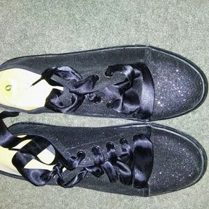 Women's Glittery Sneakers